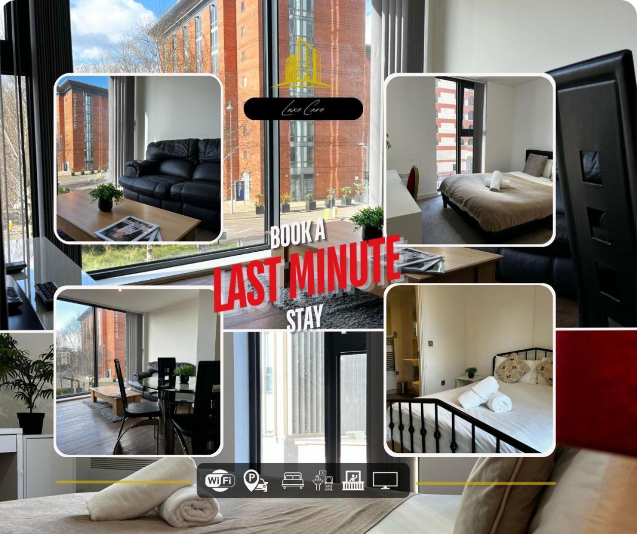 Last-Minute Specials L Book It Now L Sleeps Up To 4 L 2 Bed 2 Bath - Gym - Prime Birmingham Location L Jvt Short Lets Екстериор снимка